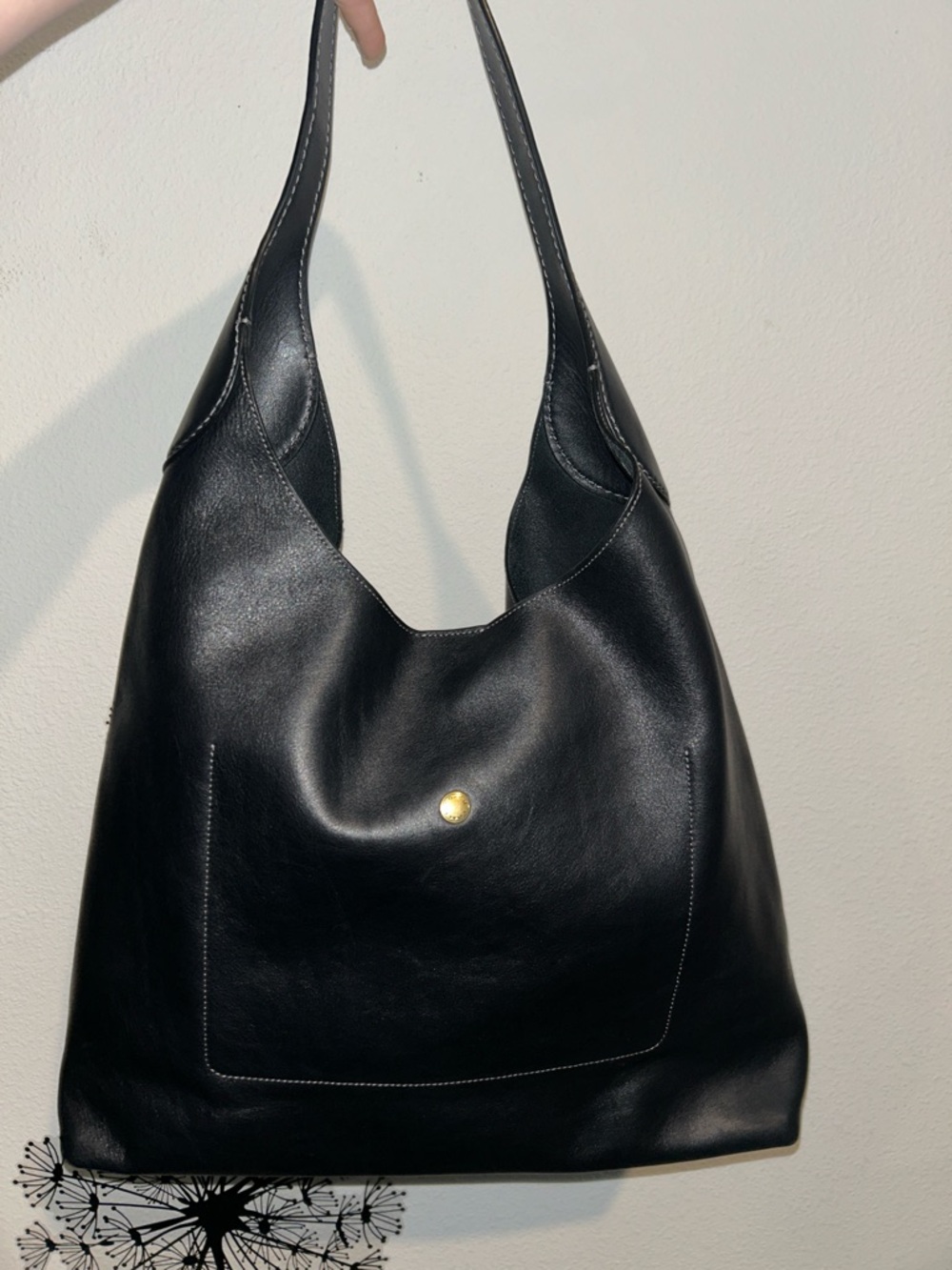 Coach Brooklyn Shoulder Bag 39 in Black - Picture 6 of 17
